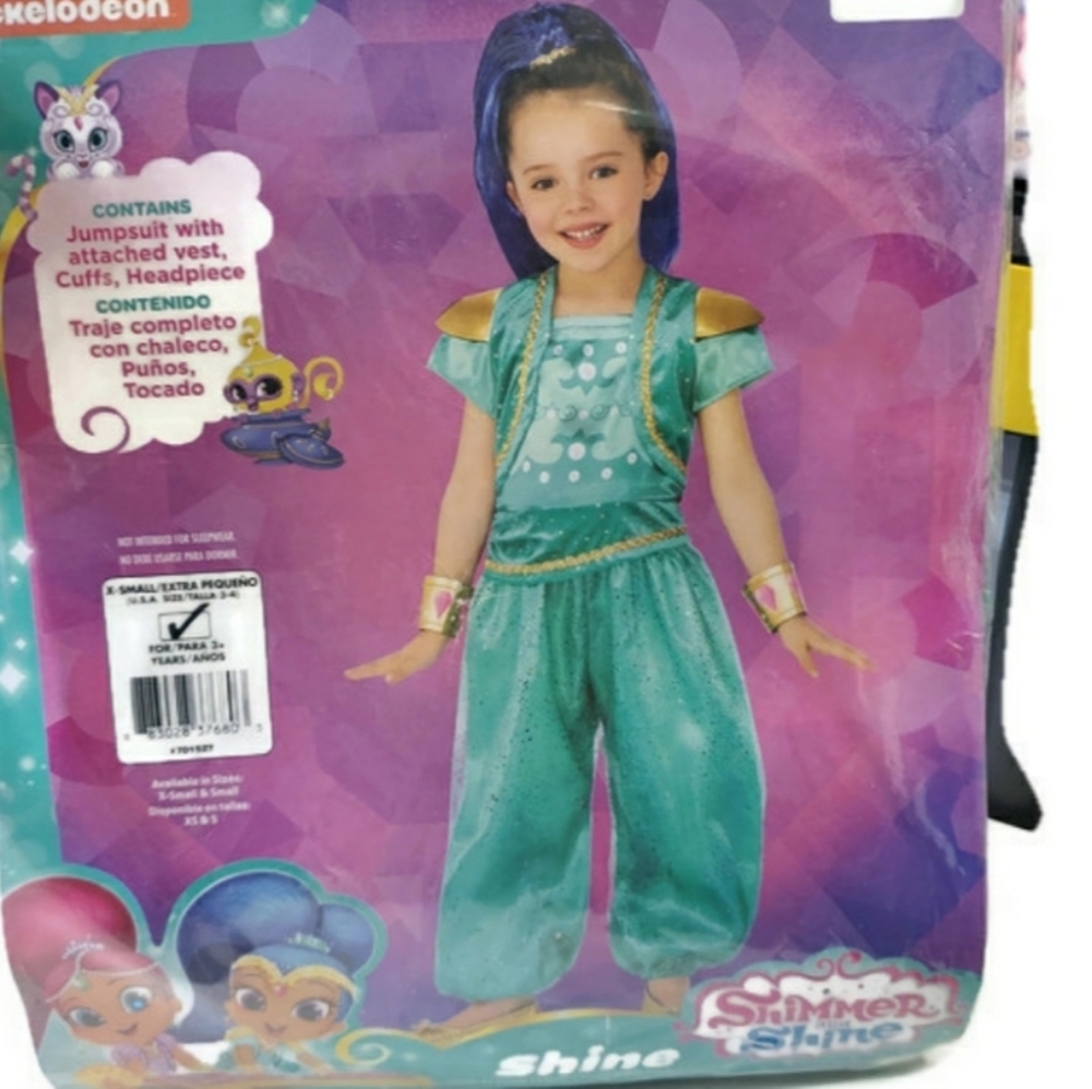 Shine From Shimmer & Shine Girls Costume Sz S 4-6